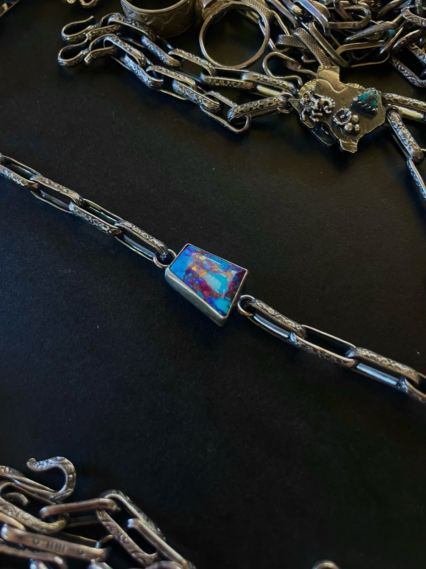 Grateful J Charm Bracelet