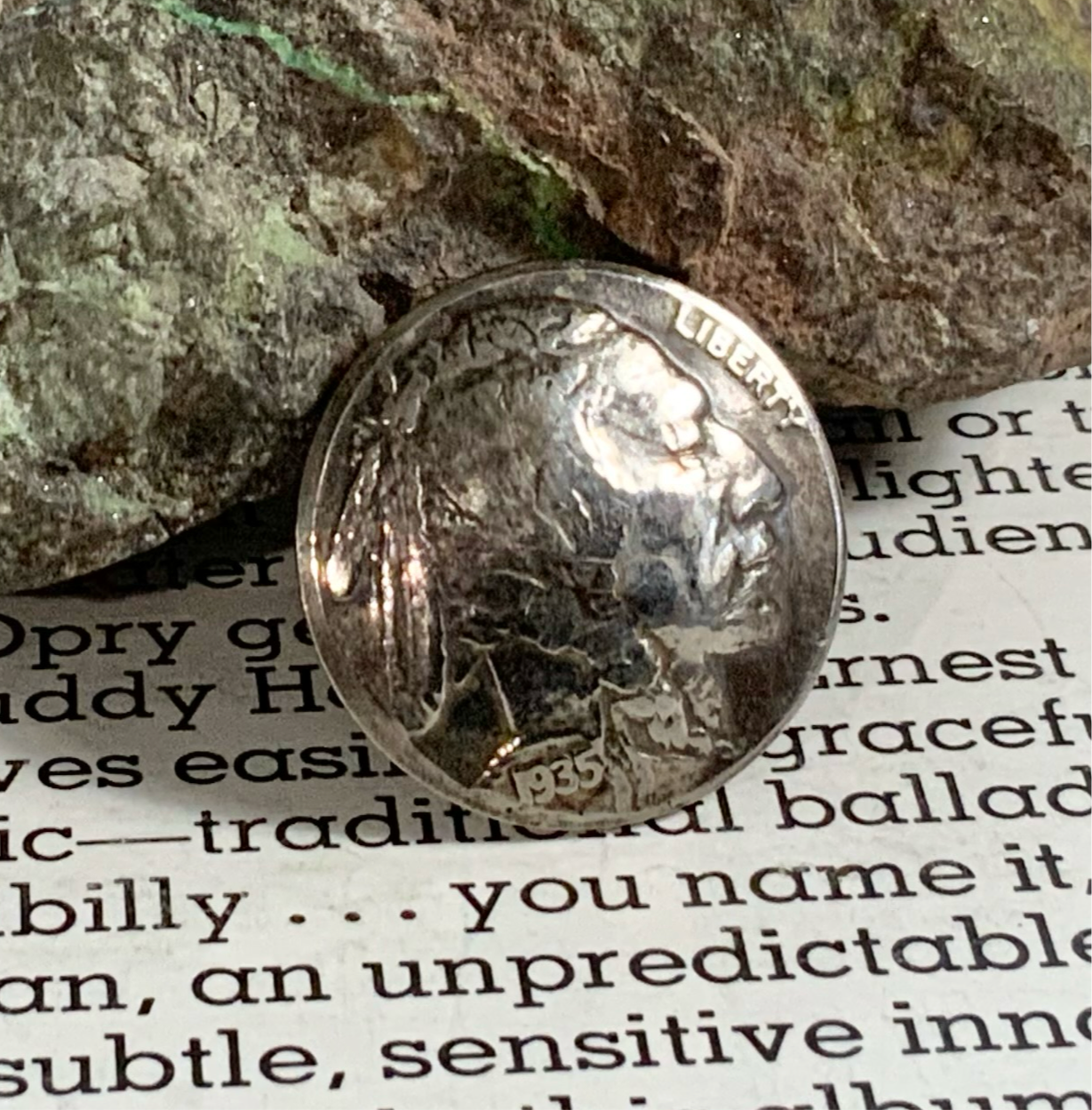 Buffalo Nickel Pin