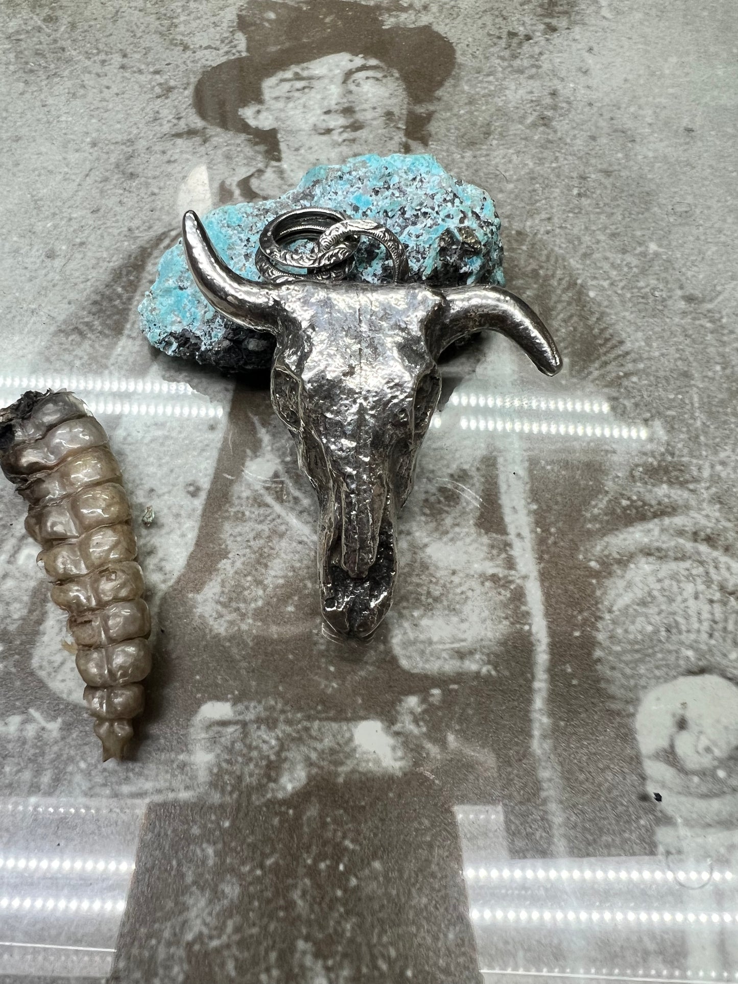 Grateful j bull skull