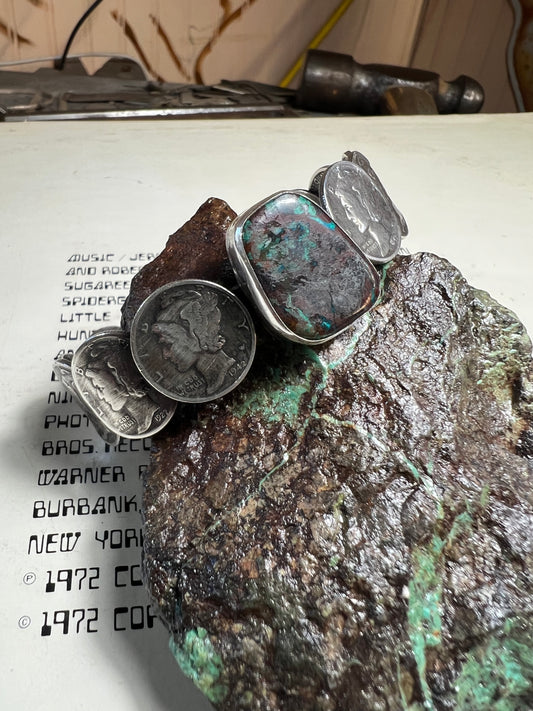 Mercury dime bracelet