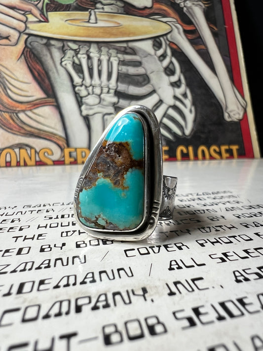 Bisbee hand stamped ring