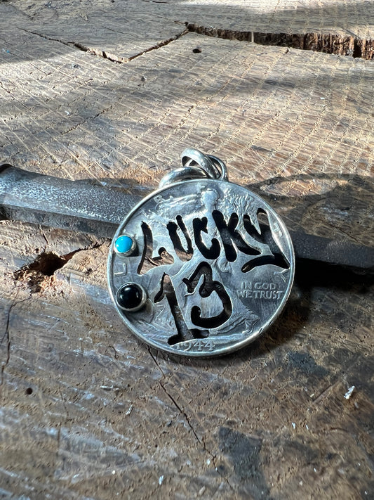 Lucky 13 50¢ piece