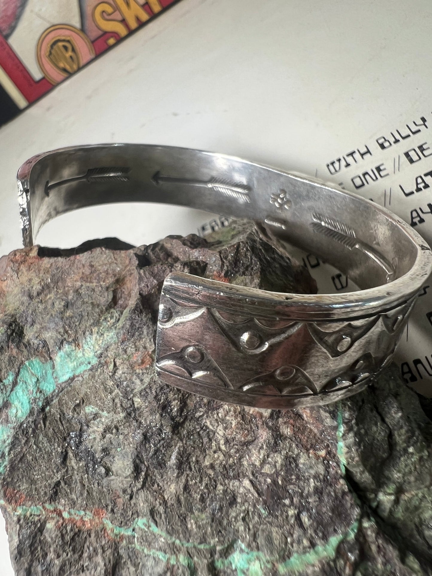 Stamped bracelet
