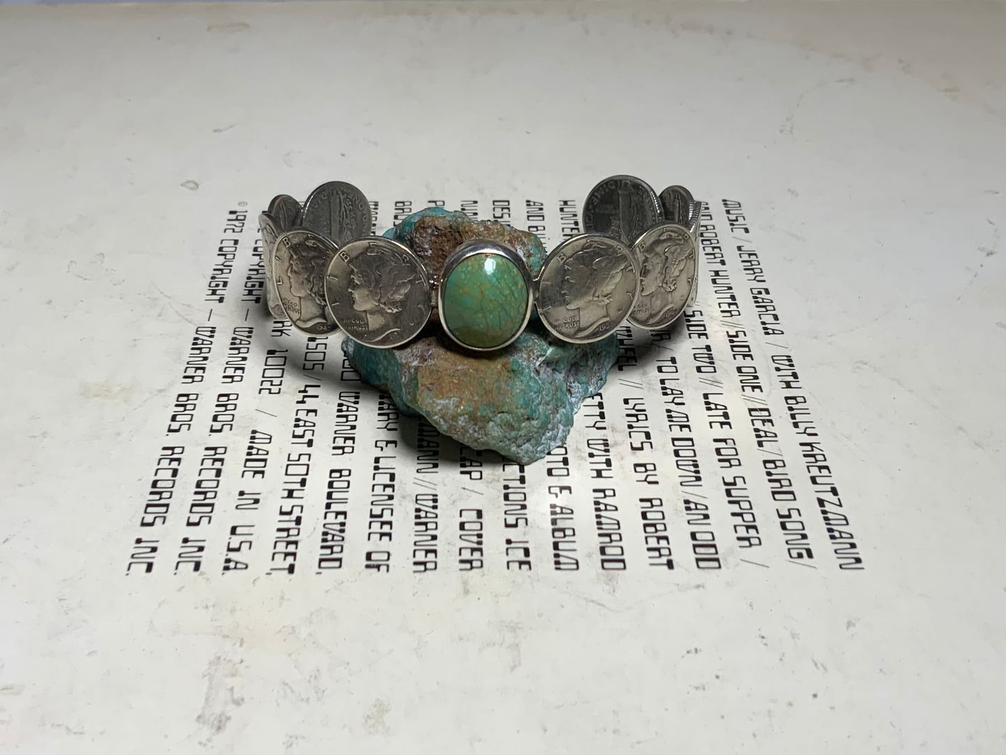 Grateful j mercury dime bracelet