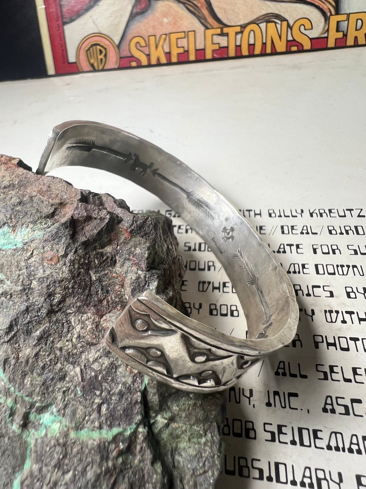 Stamped bracelet